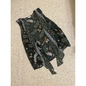 Terra and Sky Women's Plus Size 2X Tank Top Mesh Cardigan 20W-22W